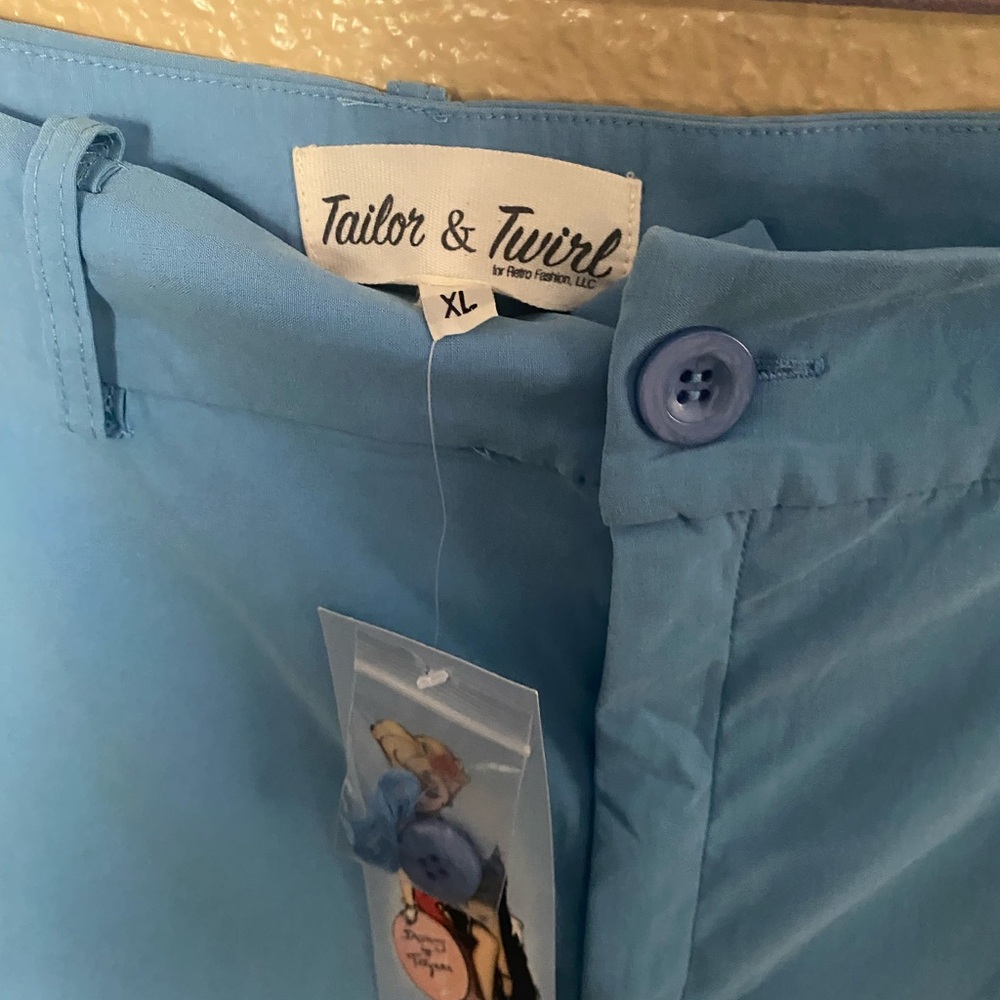 NWT Tatyana Tailor & Twirl Capri Pants - Picture 7 of 8